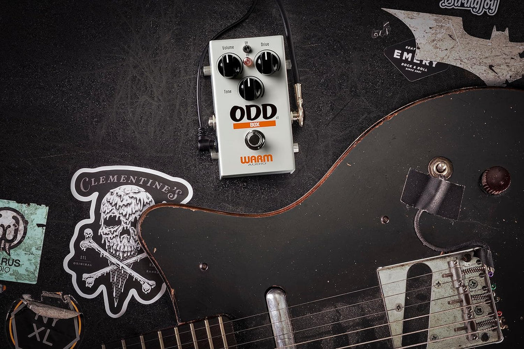 Warm Audio ODD Box V1, Over Drive Disorder Pedal („Cranked Amp“ Sound, kompakte Boutique-Qualität, T