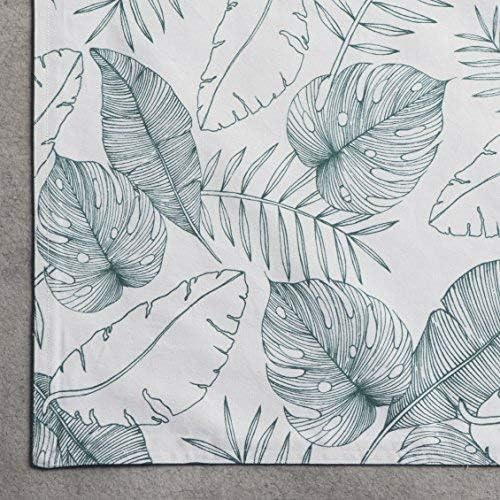 Maison d'Hermine Tischsets, 100% Baumwolle, 4er-Set, 33 cm x 48 cm, dekorative, waschbare Tischsets,