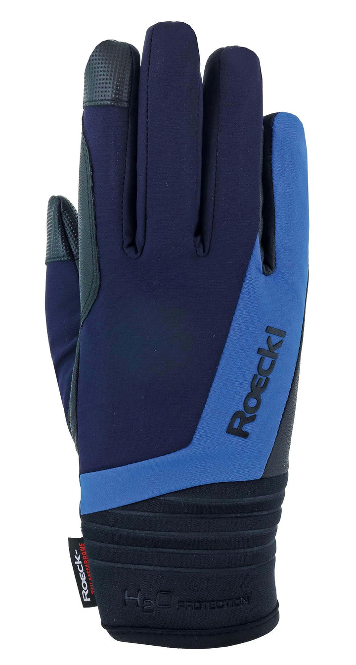 Roeckl Sports Reithandschuh WINSFORD, Freizeit Winter Handschuh, 2 Farben, Grösse 6-11 9 Abendblau,