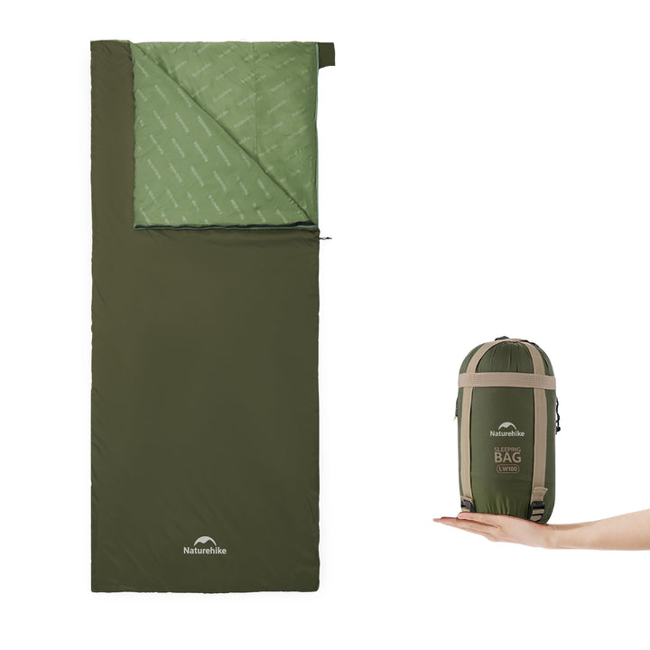 Naturehike Schlafsack Ultraleicht Mini Kleines Ultraleicht 680/760g für 3 Jahreszeiten mit 190x75/20