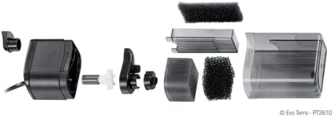 Exo Terra Repti Clear ReptiClear F250 schwarz F250, schwarz F250