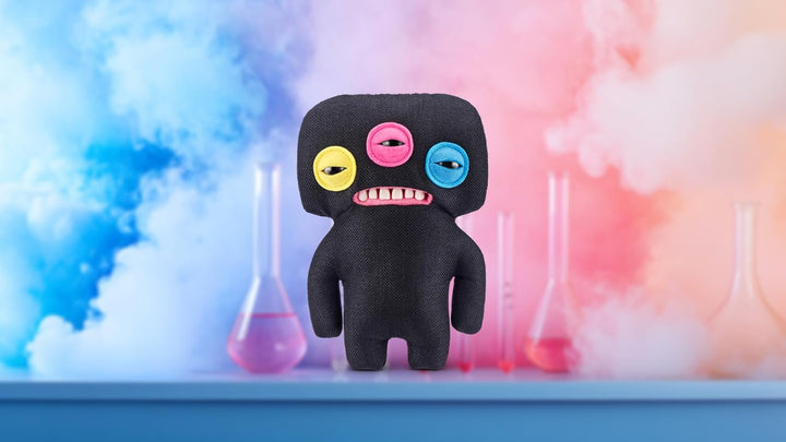 Fuggler Laboratory Misfits von ZURU Funny Ugly Monster, Plüsch, zum Sammeln, Spielzeug (Annoyed Alie
