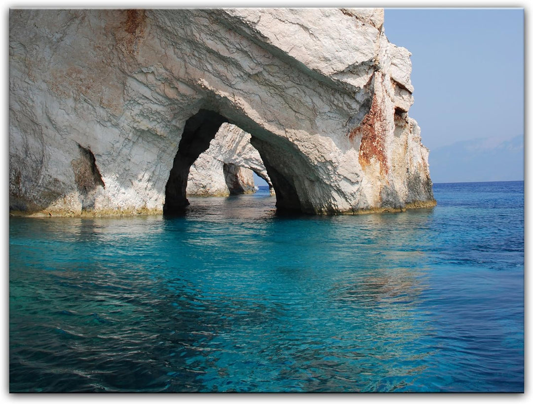 Bilderdepot24 Bild auf Leinwand | Zakynthos - Griechenland in 70x50 cm als Wandbild | Wand-deko Deko