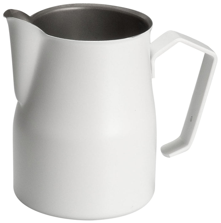 Motta 8007986024503 Europa Milchkännchen, Professional Antihaft 500 ml, Stahl, weiss, 12,5 x 7 x 10,