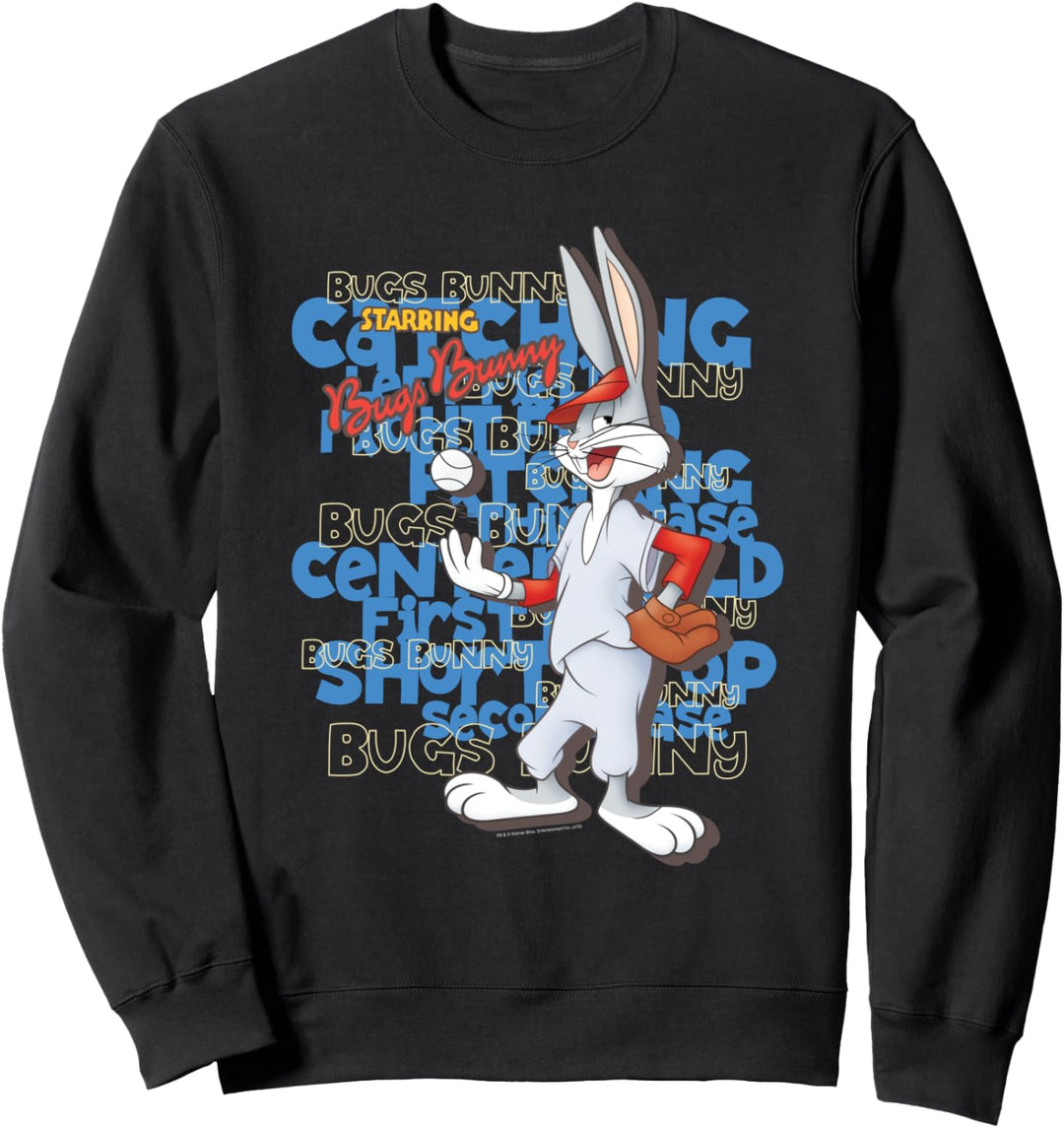 Looney Tunes Bugs Bunny Baseball Sweatshirt