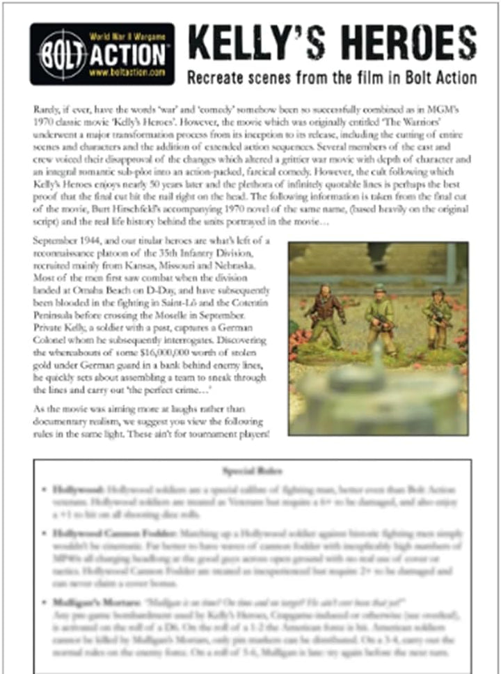 Bolt Action: Oddball Heroes