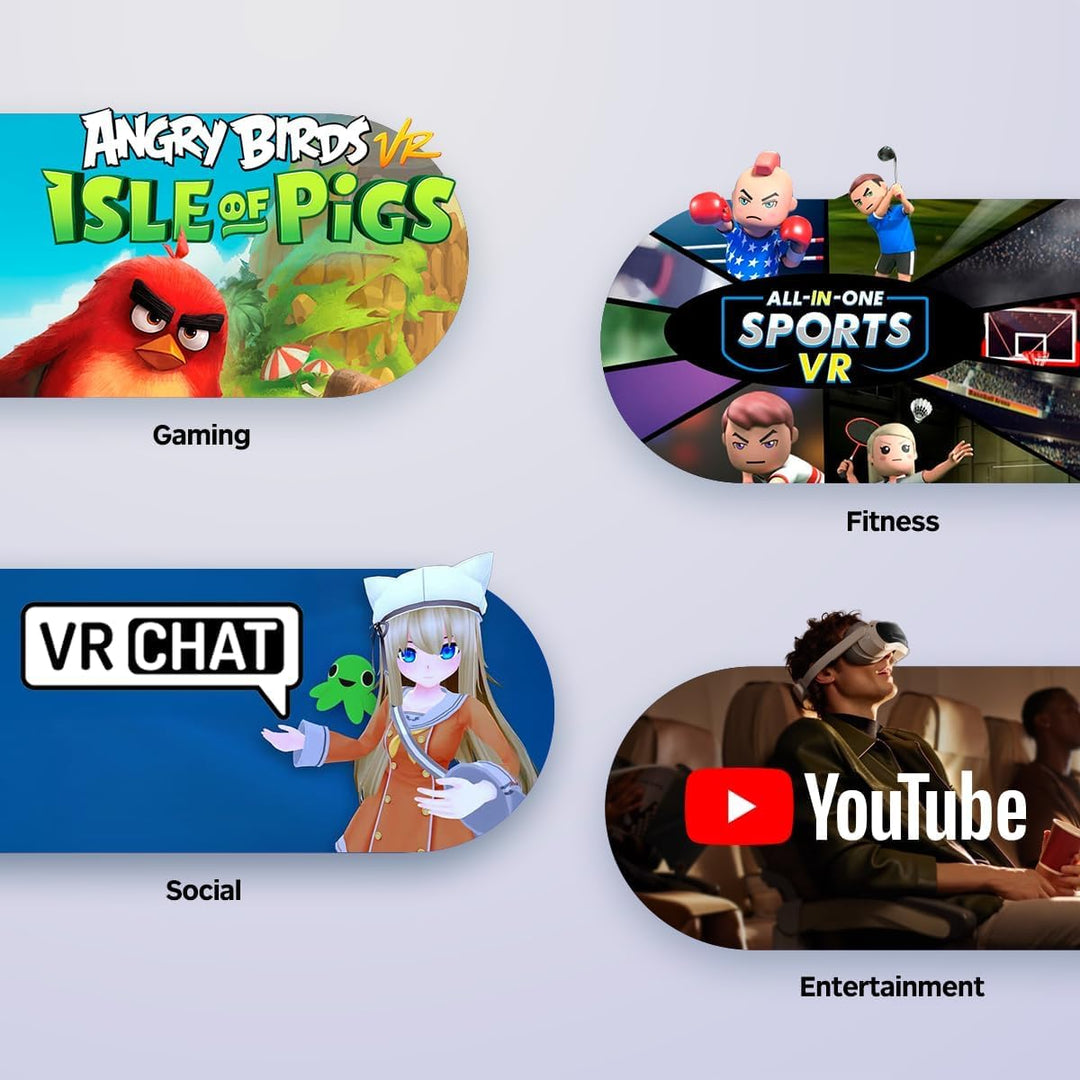 PICO 4 Ultra 256GB - VR- und Mixed-Reality-Headset: Erhalte EIN Set Motion Trackers und 4 GRATIS Spi