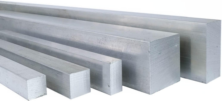 0.5 Meter Aluminium Vierkant 3.3206 AlMgSi0.5 Vierkantstab Alu Stange 4kant Vollstab Stab 50x50mm 50