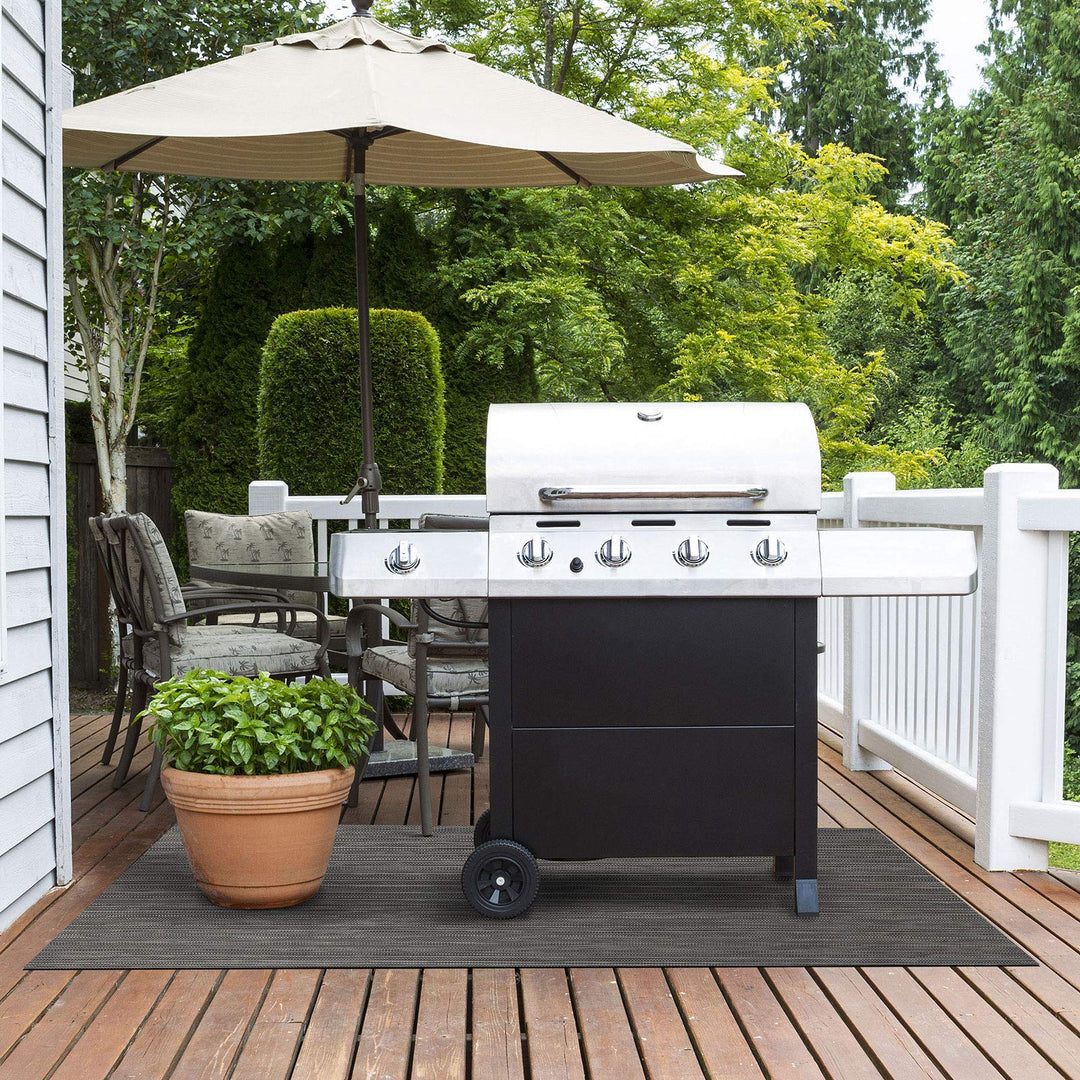 Floordirekt Grillschutzmatte | Schwer entflammbar | 2 Grössen | 5 Designs | Grillmatten zum Grillen