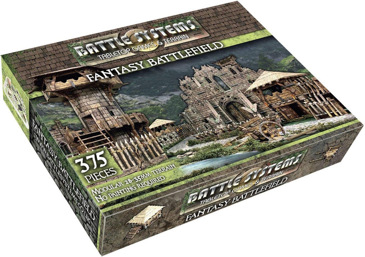 Battle Systems Fantasy Wargames Terrain Battlefield - Multi Level Tabletop War Game Board - Wargamin