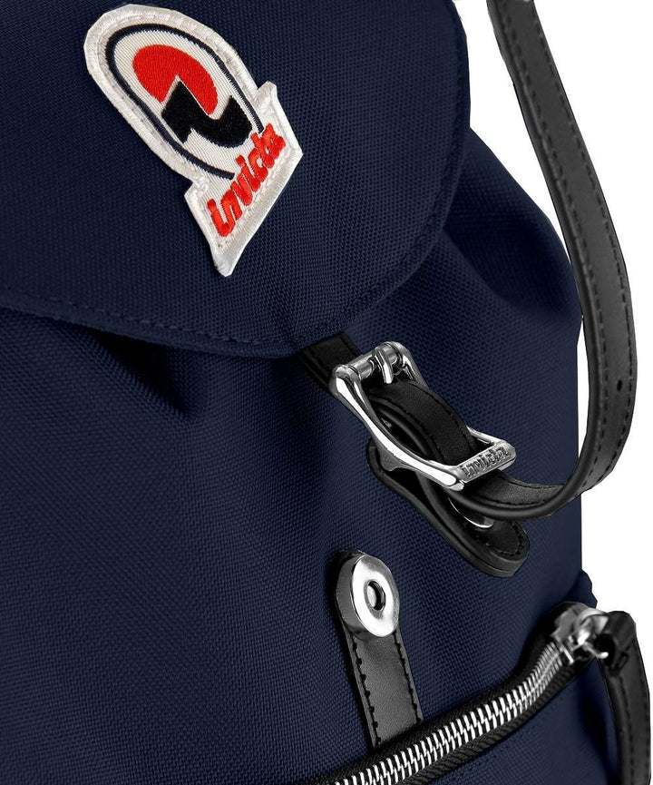 Invicta Alpino Heritage Rucksack, Backpack, Daypack, Tasche, Italienisches Design mit Lederdetails;L