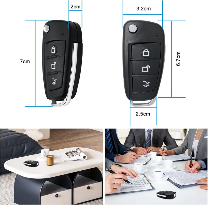 Mini BodyCam, 1080P HD Tragbare Kleine Kamera, MiniBody Kamera mit Nachtsicht/Bewegungsmelder Eingeb