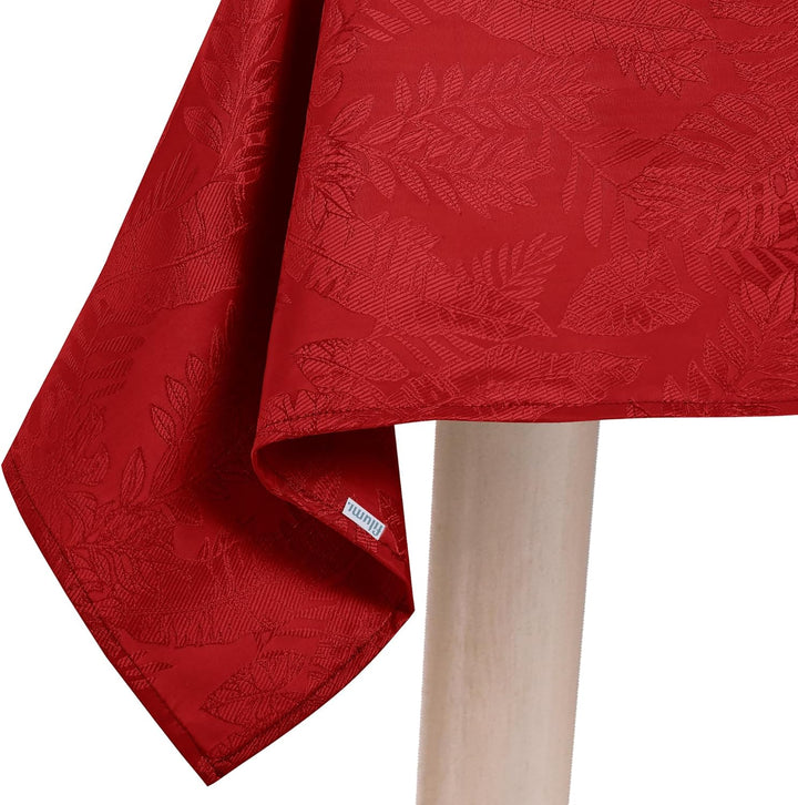 Filumi Tischdecke 110x160 cm Rot Abwaschbar Für Indoor Outdoor Monsteramuster Eris 110x160 cm Bordea