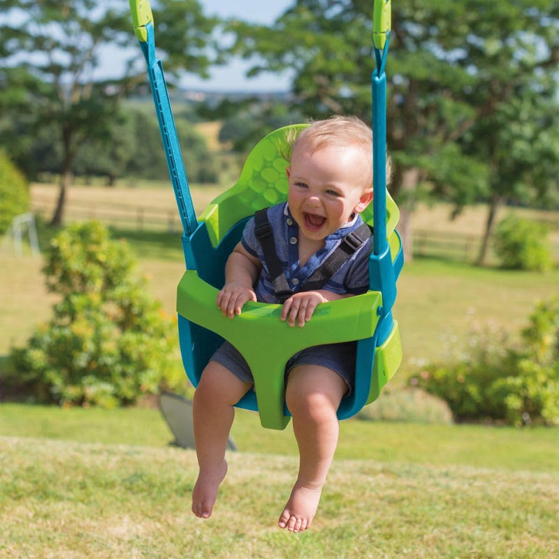 TP Toys TP900 Monate 4 in 1 Verstellbarer Quadpod Baby Schaukelsitz von 6 Motten bis Kinder 8 Jahre,