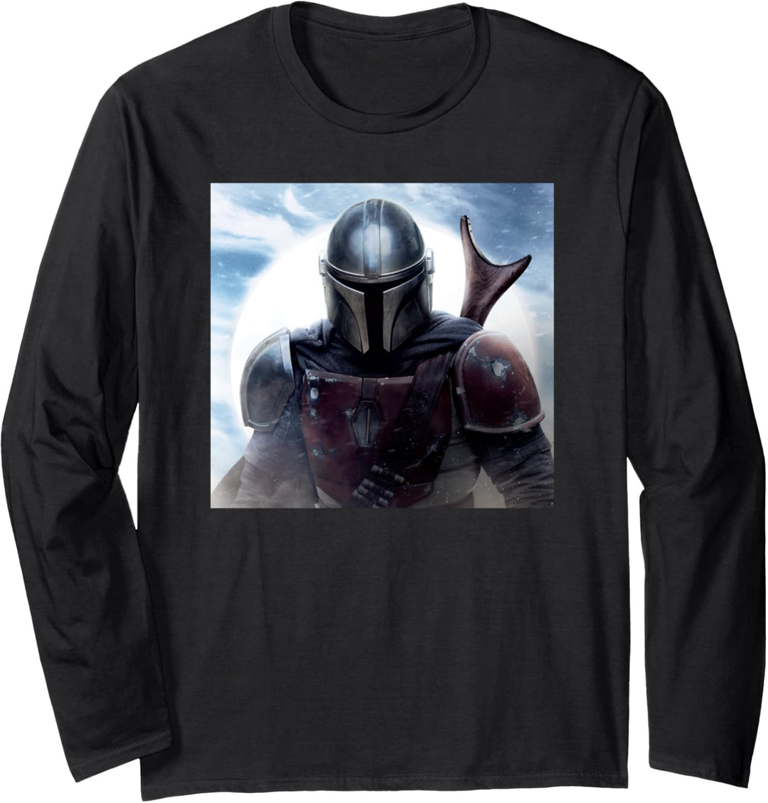 Star Wars The Mandalorian Lone Gunfighter Langarmshirt