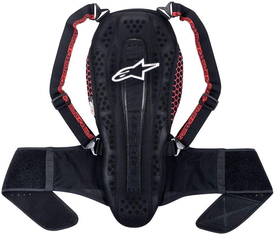 Alpinestars Alpinesrats Nucleon KR-2 Rückenprotektor, S S Schwarz Smoke Red, S Schwarz Smoke Red