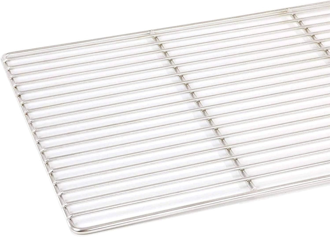 Grillrost 75 x 40 cm aus Edelstahl rostfrei und elektropoliert