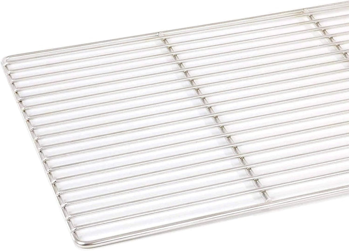 Grillrost 75 x 40 cm aus Edelstahl rostfrei und elektropoliert