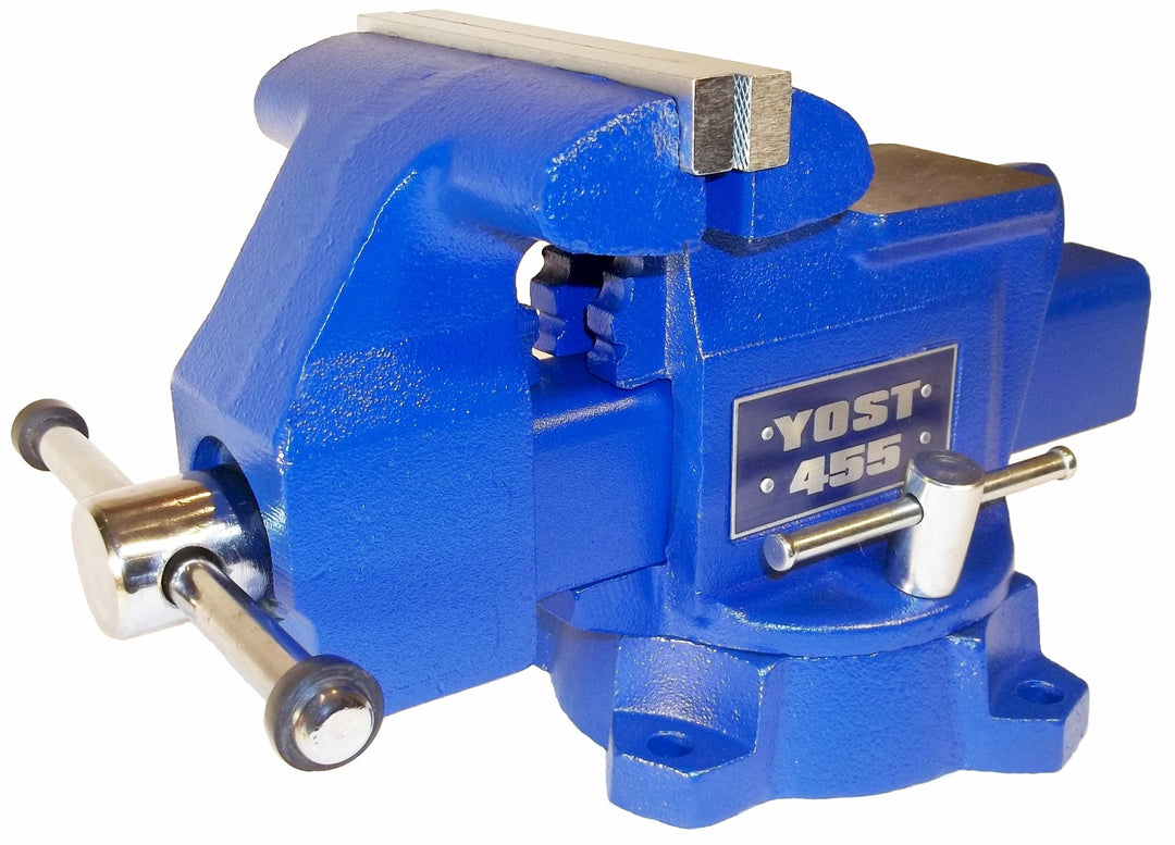 Yost 5-1/2 Inch Utility Vise, Model 455 Apprentice Series Bench Vise