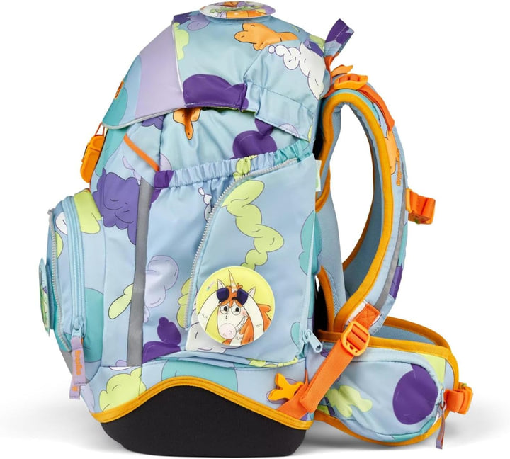 ergobag Pack Set ergonomischer Schulrucksack flexibel 6-teilig Set 1. Klasse Grundschule für Mädchen