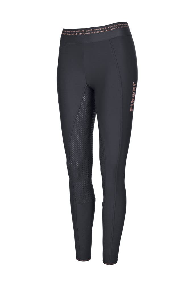Pikeur Damen Vollbesatz Reithose Juli Grip Athleisure 38 Dark Shadow, 38 Dark Shadow