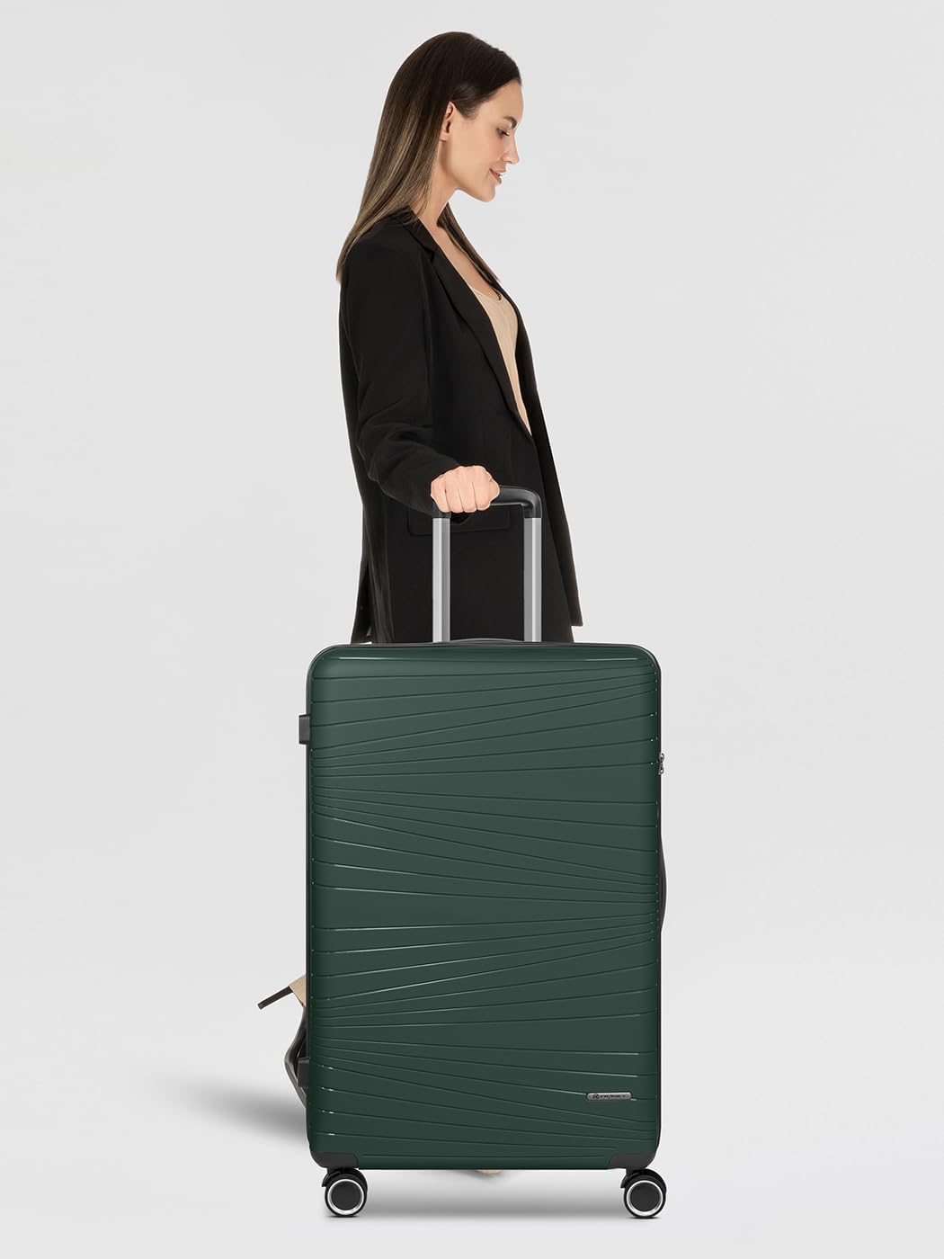 Franky Dallas 3.0 Hartschalen-Trolley mit 4 Rollen 75cm | Ausgestattet mit TSA-Schloss, Leicht | Car