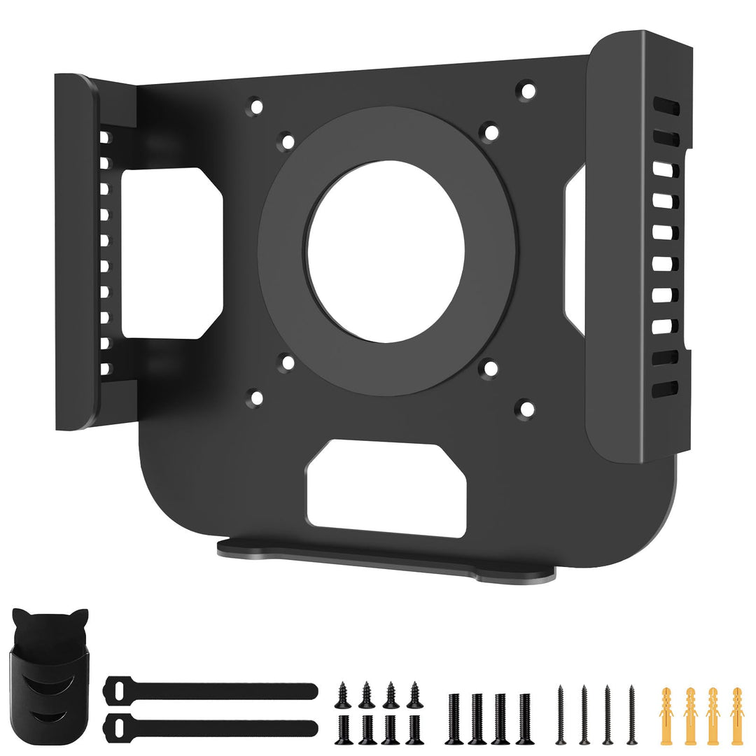Metall Halterung Kompatibel mit Mac Mini M1, M2, M2 Pro Mini VESA/ Wand/ Untertisch Halterung für Ma