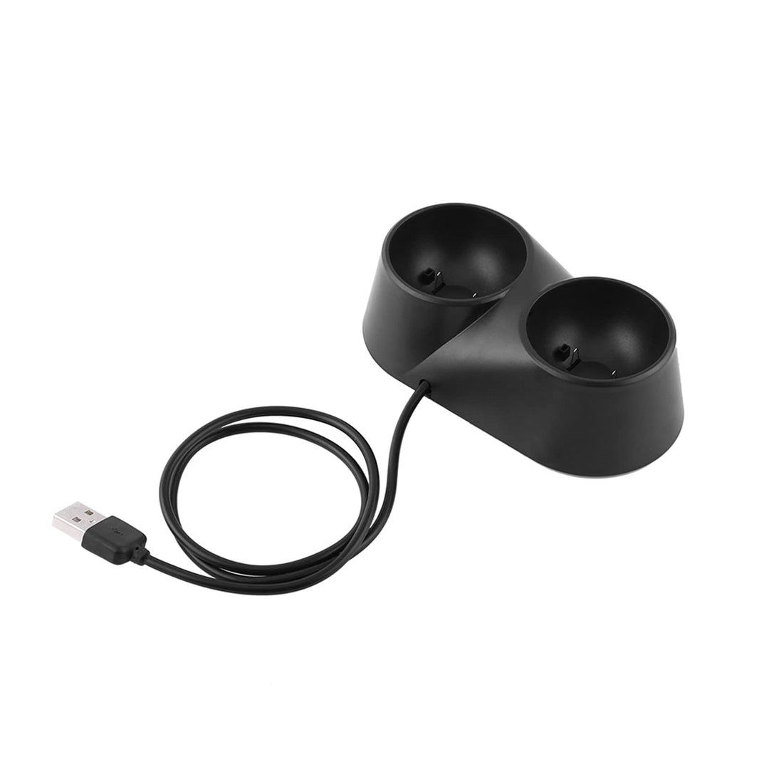 Ladegerät Ps3 Move Ladegerät 13×7×5 Dual Dock Ladestation Ständer Vr Remote Controller