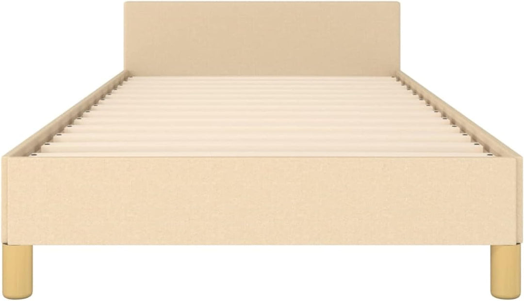 Tidyard Bettgestell mit Kopfteil Boxspringbett Bettrahmen Schlafzimmermöbel Schlafzimmerbett Polster