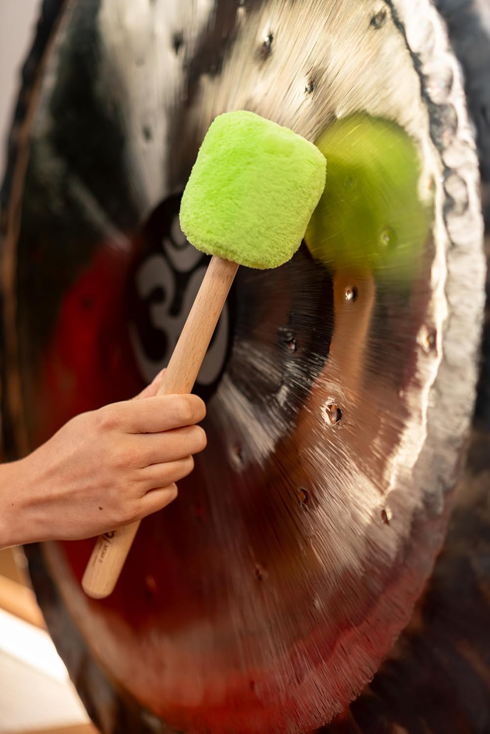 Sonic Energy Gong Schlägel 30 cm, Pure Green (MGM-S-PG)