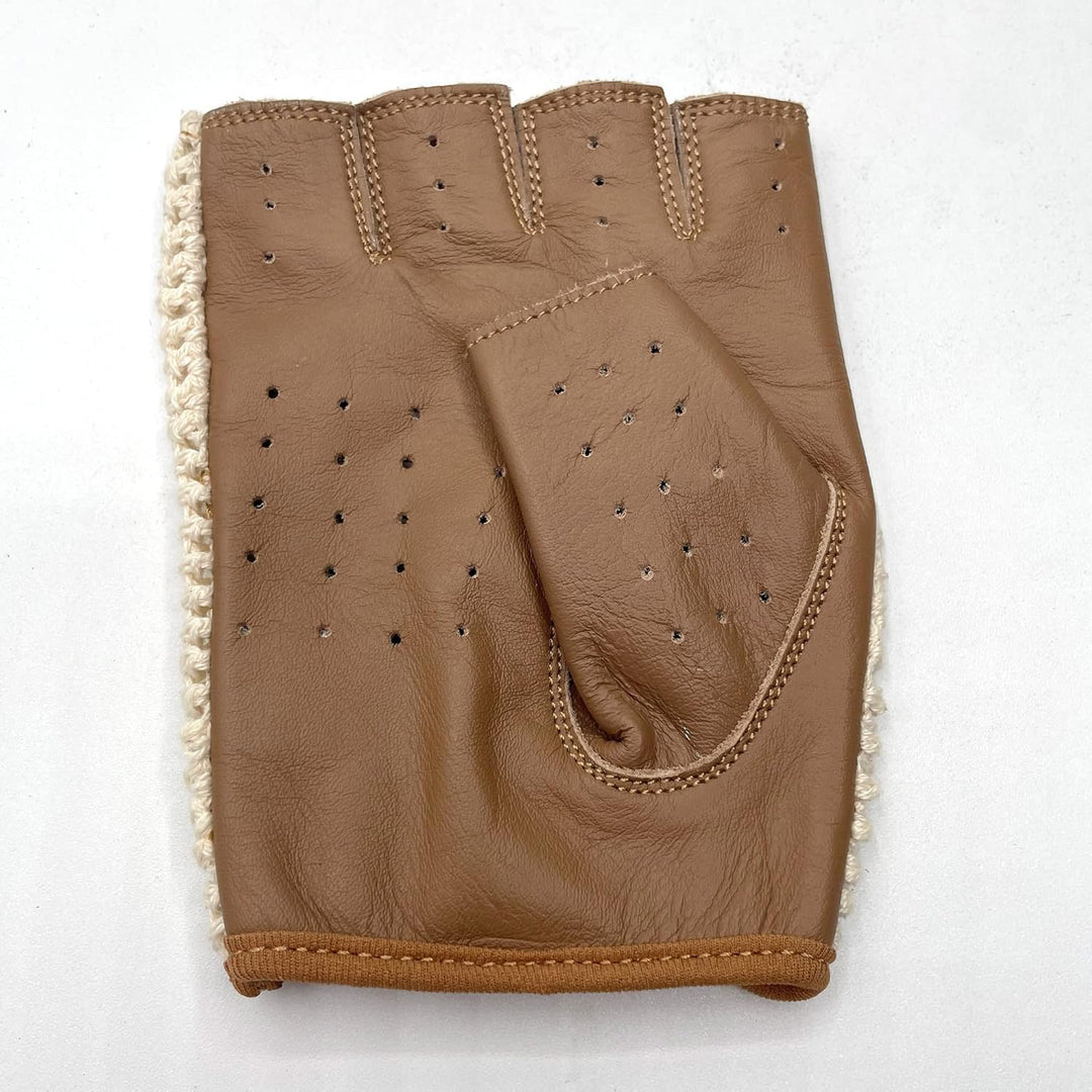Omp OMPIB/747/M/XL Tazio Handschuhe Vintage Creme/Braun Leder Grösse: XL XL Braun, XL Braun