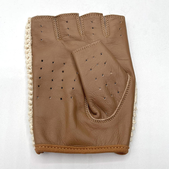 Omp OMPIB/747/M/XL Tazio Handschuhe Vintage Creme/Braun Leder Grösse: XL XL Braun, XL Braun