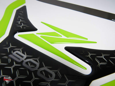 BIKE-label Tankpad Set Tankschutz Grün kompatibel für Kawasaki Z900-850021VA