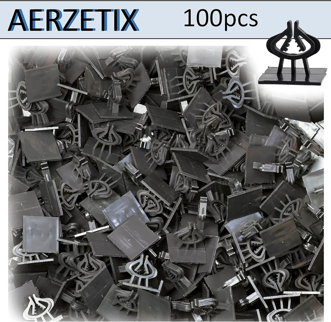 AERZETIX - C65232 - Satz von 100 Bewehrung Keilen mit basis für betonstahl von Ø4 bis Ø14-15 mm über