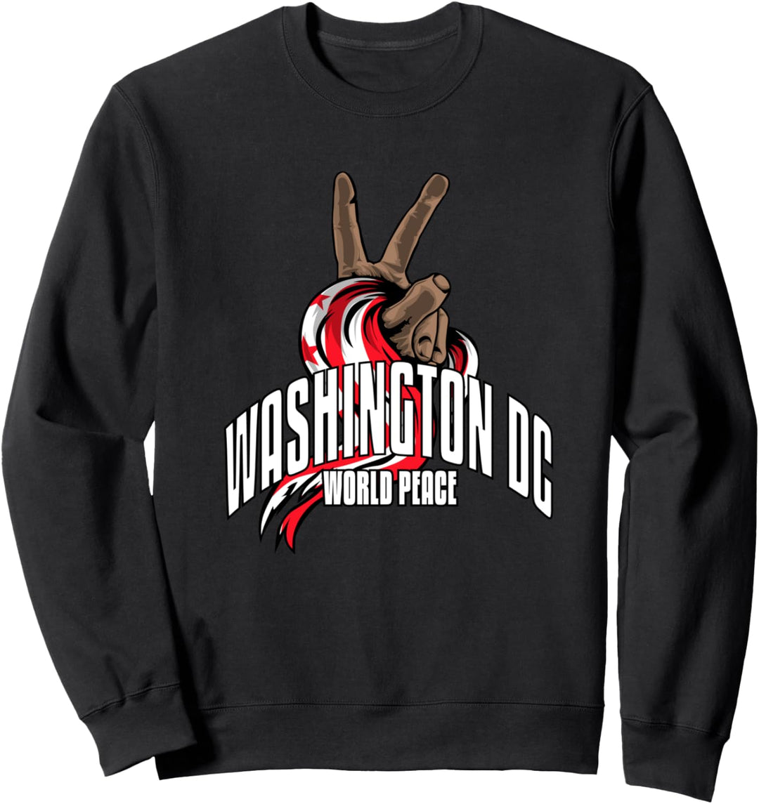 Friedenszeichen zu Weihnachten Geschenke Geschenke für Hippi Sweatshirt
