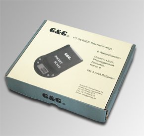 G&G PT+G 50g/0,005g + Kalibriergewicht Taschenwaage Feinwaage Digitalwaage Goldwaage Münzwaage Scale