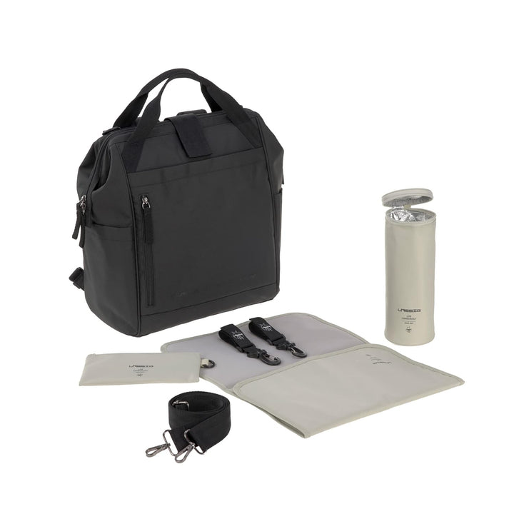 LÄSSIG Baby Wickelrucksack Wickeltasche inkl. Wickelzubehör Rucksack mit Wickelunterlage nachhaltig