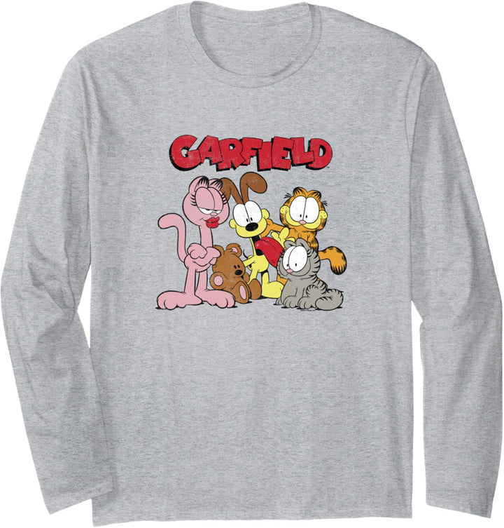 Garfield Group Shot Garfield Crew Langarmshirt