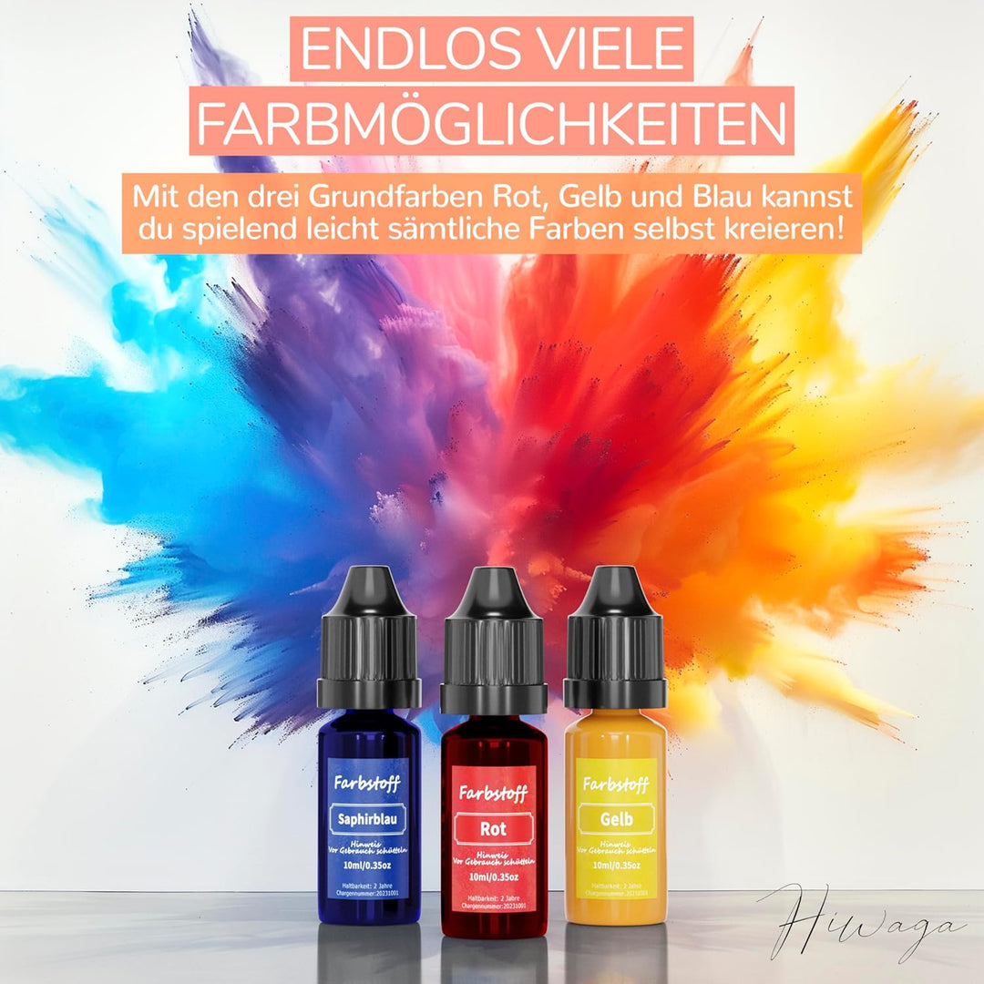 Hiwaga DIY Seifen selber Machen Set für Erwachsene, Starterkit für kreative Seifenherstellung, Seife