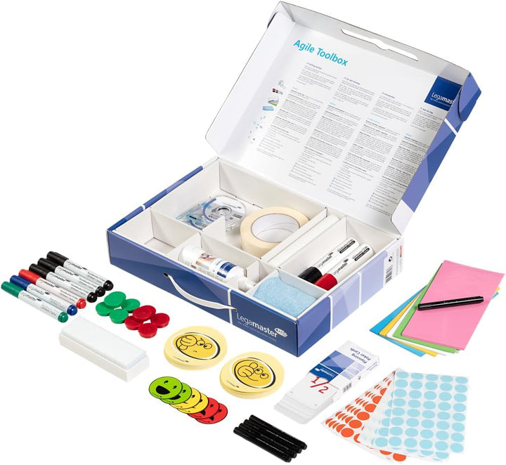 Legamaster 7-125400 Agile Toolbox, Zubehörset für Projektmanagement