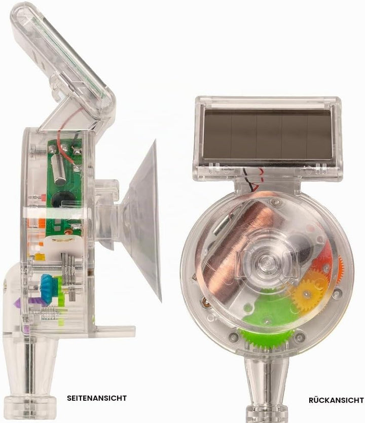 SOLARBETRIEBENER Regenbogen - Macher Zauber Projektor, Rainbow Maker mit Solarantrieb Single, Regenb