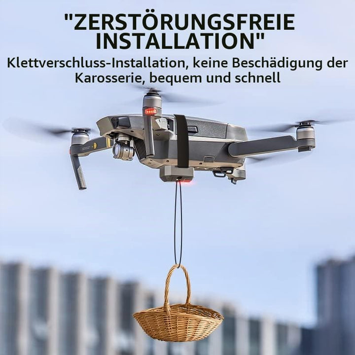 OBEST Airdrop System, Nutzlast Airdrop Release Drop Gerät, Drohnenstarter für Hochzeit, Suche, Rettu