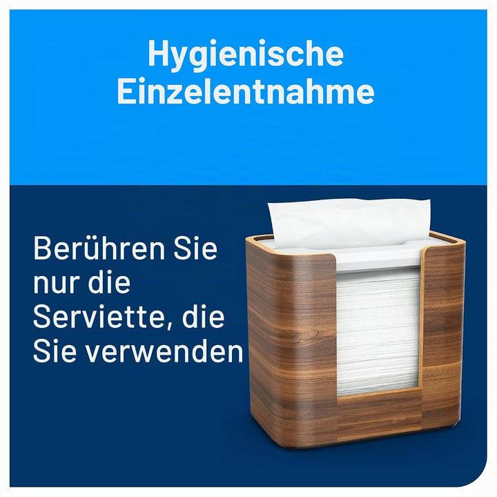 Tork 273002 Xpressnap Tischspender für N4 Spenderservietten / Serviettenspender in Walnuss-Farbe Bra