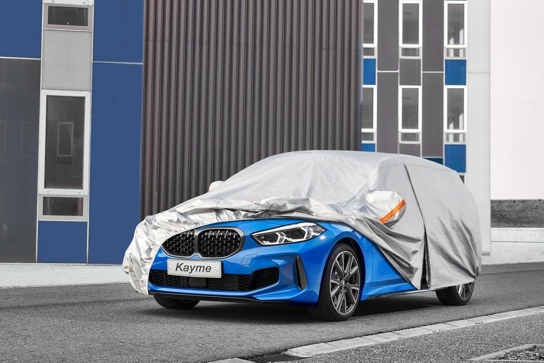 Kayme Autoplane Wasserdicht Atmungsaktiv Passend für 2004-2024 BMW 1er(E87/E81/F20/F21/F40), 6 Schic