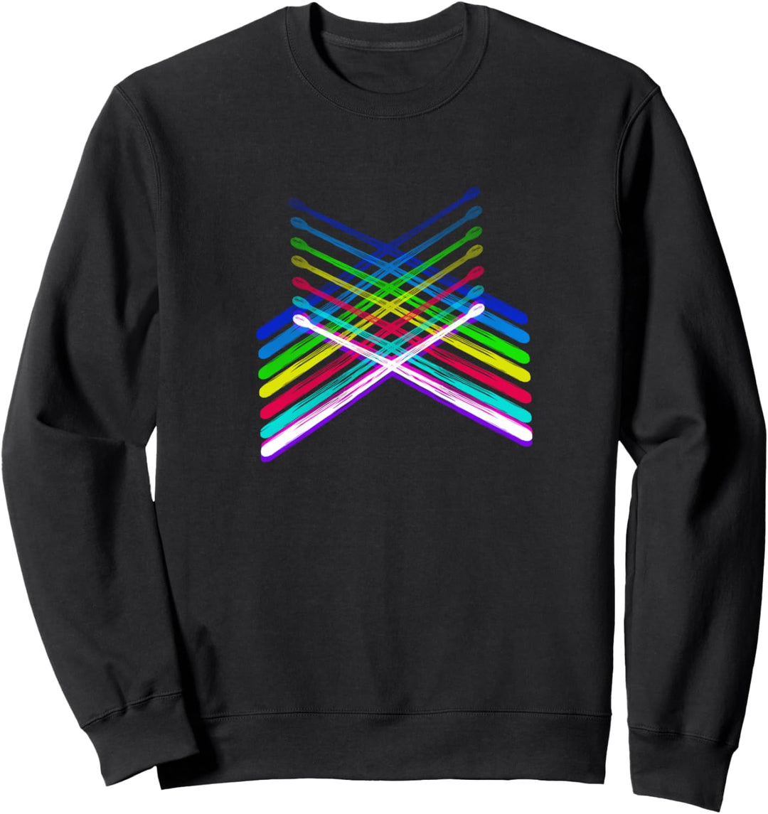 Perkussionisten Schlagzeuger Band Sweatshirt