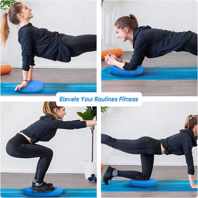 5BILLION Balance Pad - Oval - Übungspad & Schaum Balance Trainer - Wobble Kissen für physikalische T