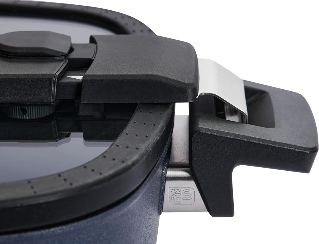 Woll Active Lite Kasserolle viereckig mit Active-Lite-Deckel, 26 cm x 26 cm, 10,5 cm hoch, 5.5 Liter