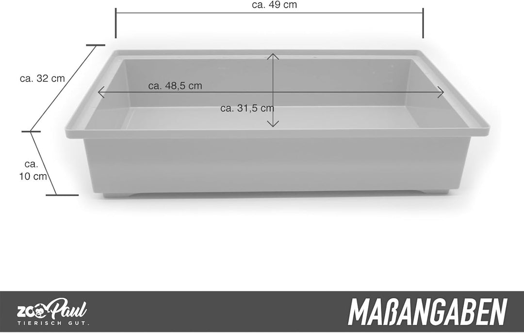 ZooPaul XXL Nagerkäfig Hamsterkäfig schwarz beige Maus Käfig Tunnelsystem Zubehör, schwarz beige