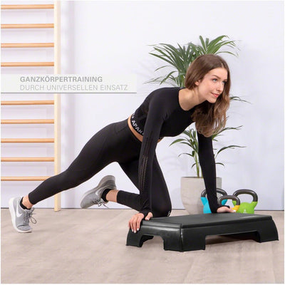 Stepp Brett Stepper Aerobic Studio Fitness Step Board Einteilig