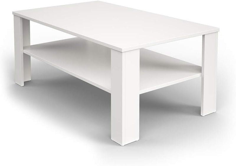 Vicco Couchtisch, Weiss, 100 x 42 cm, Weiss